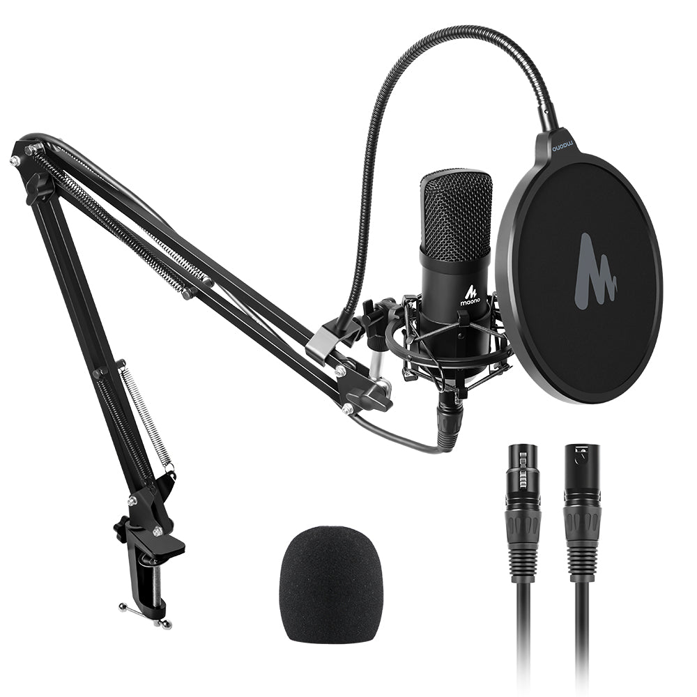 MAONO A03Pro XLR Cardioid Condenser Studio Microphone