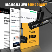 MAONO PD400X USB/XLR Dynamic Microphone
