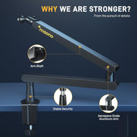 MAONO BA92 Low Profile Microphone Boom Arm