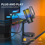 DGM2 Condenser USB RGB Microphone