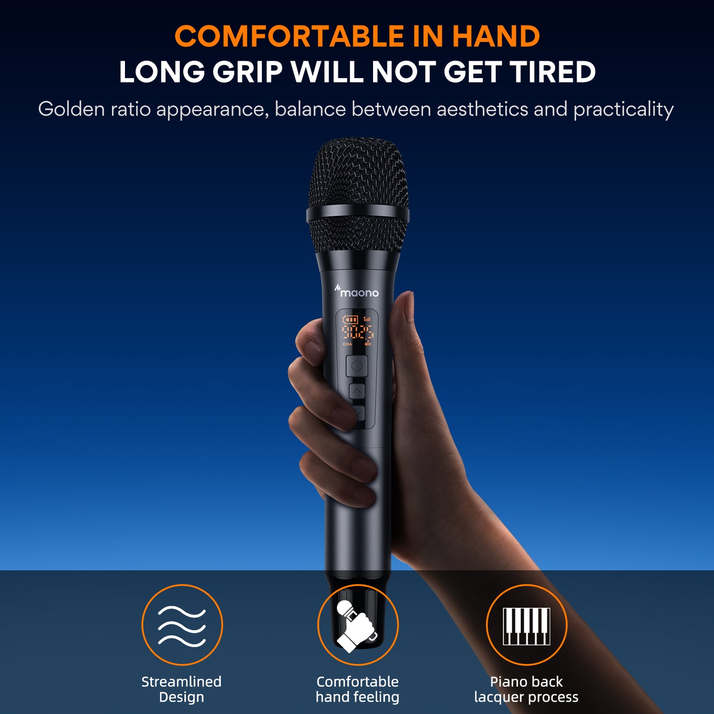 MAONO WM760 A1/A2 Wireless Microphone