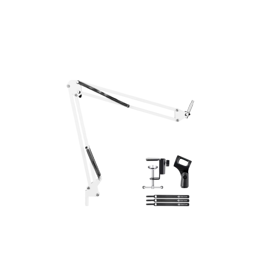 Microphone Arm Stand, Suspension Boom Scissor Mic Arm Stand