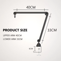 Professional Microphone Arm Stand, Boom Arm