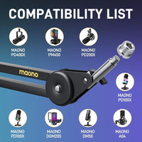 MAONO BA37 Heavy-Duty Microphone Boom Arm