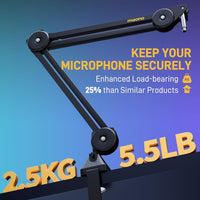 MAONO BA37 Heavy-Duty Microphone Boom Arm