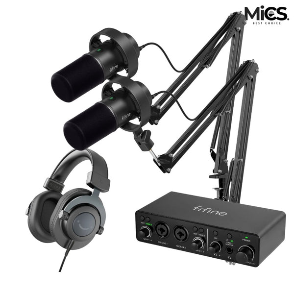 AmpliTank Ampli3 Audio Interface 2 XLR & 1/4 + 4 More Bundle