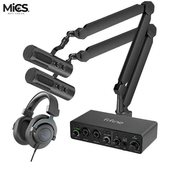 AmpliTank Ampli3 Audio Interface 2 XLR & 1/4 + 4 More Bundle