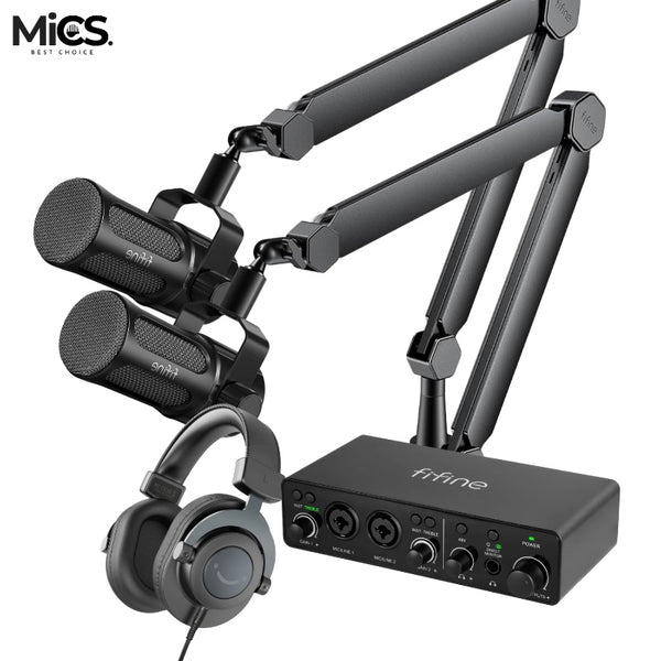 AmpliTank Ampli3 Audio Interface 2 XLR & 1/4 + 4 More Bundle