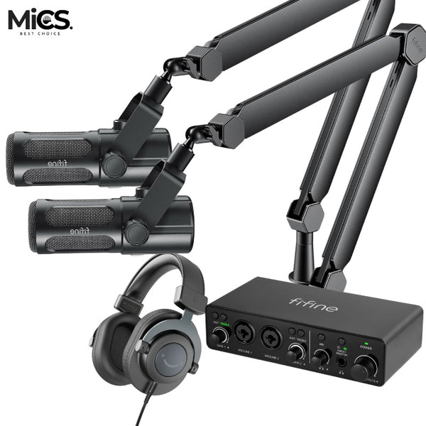 AmpliTank Ampli3 Audio Interface 2 XLR & 1/4 + 4 More Bundle