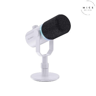 PM1 USB/XLR Dynamic Microphone with Desktop Stand (WHT)