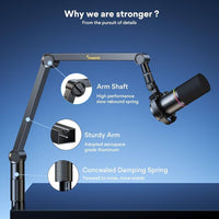 MAONO BA91 Microphone Suspension Boom Arm Stand