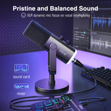 FIFINE AMPLIGAME AM8 RGB USB/XLR Dynamic Microphone