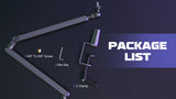 FIFINE BM88 Low-profile Microphone Arm Stand